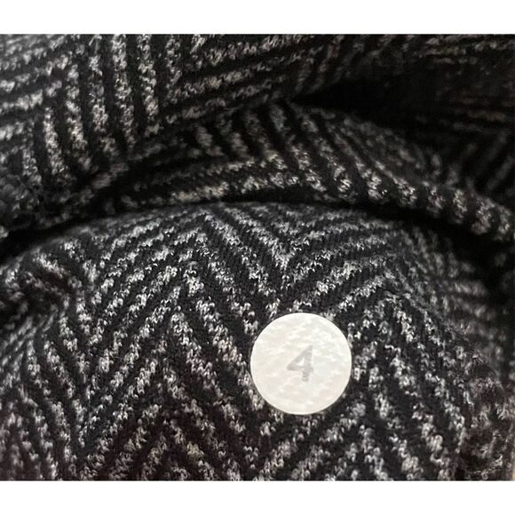 Lululemon Skinny Will Pant Grey  herringbone Size 4 style W5G82S - Picture 7 of 7